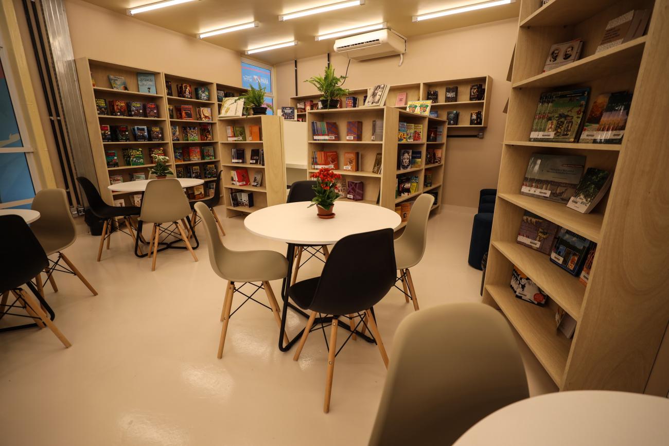 Imagem de apresentação da unidade Biblioteca Usipaz Terra Firme