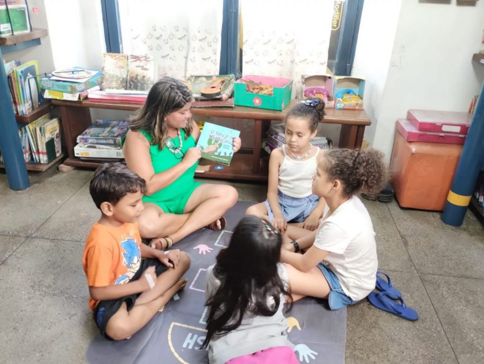 Visita da autora Visita da autora