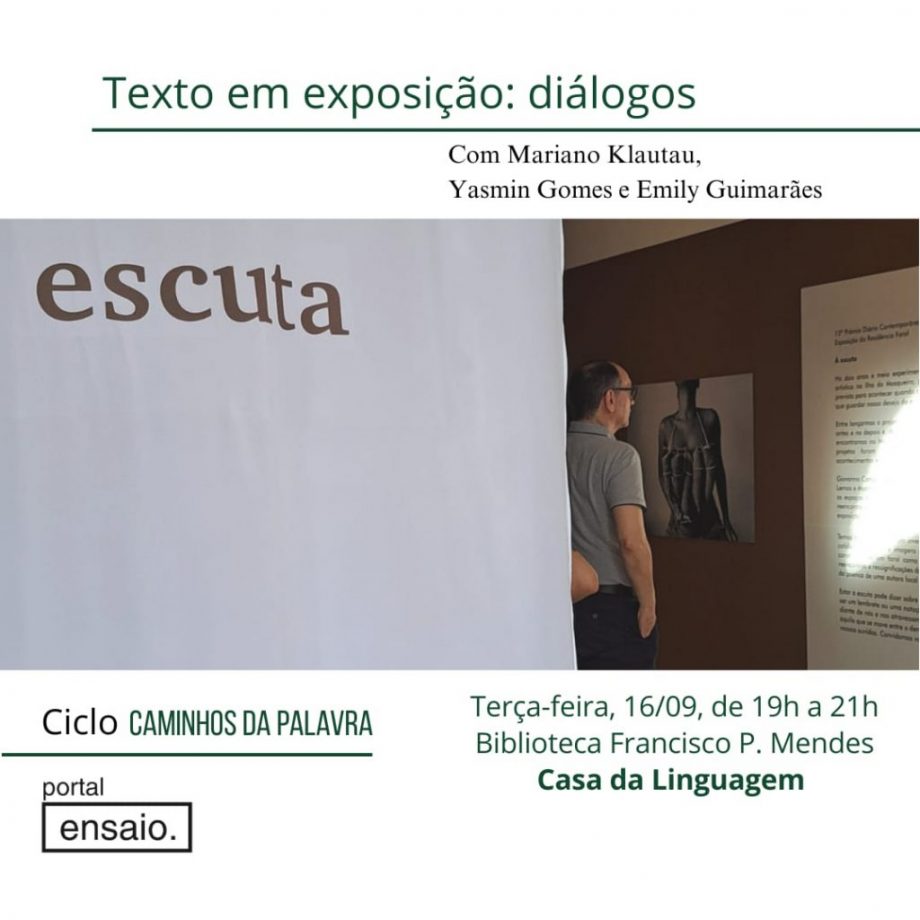 Texto em Exposição: diálogos