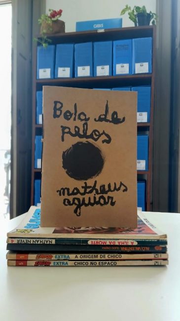 “Bola de Pelos”: HQ de Matheus Aguiar é lançada na Casa da Linguagem